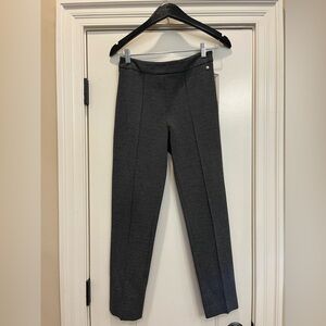 MaxMara Cropped Patterned Black/White Trousers Size 4